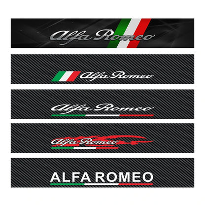 Carbon Fibre Alfa Romeo Windshield Decal - Fits Giulia, Stelvio – Car Accessories | MotorWorld Marketplace