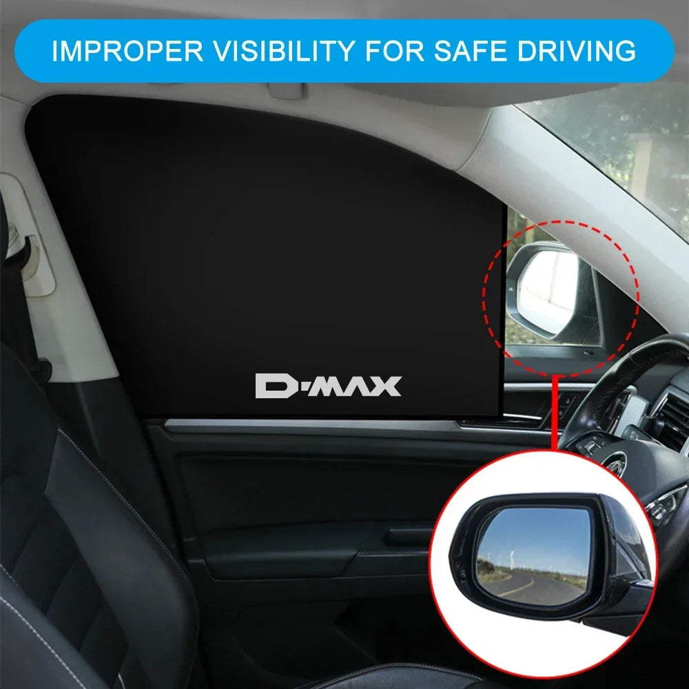 Magnetic Sunshade Visor for Isuzu DMAX MUX Panther 4x4 – Car Accessories | MotorWorld Marketplace