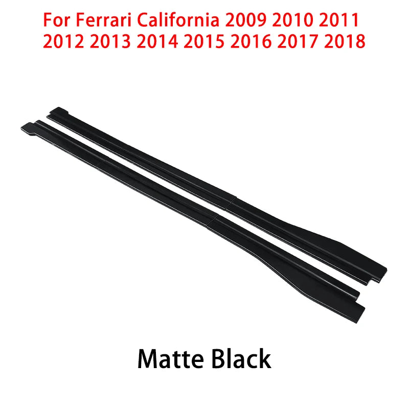 Ferrari California 09-18 Side Skirt Splitters Rocker Panels Matte Black China Mainland – Car Accessories | MotorWorld Marketplace