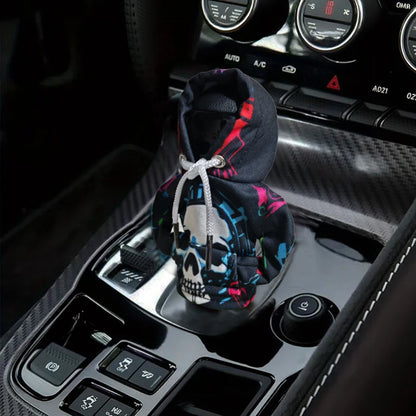 Punk Skull Gear Shift Cover – Dustproof Halloween Car Accessory WHITE – Car Accessories | MotorWorld Marketplace