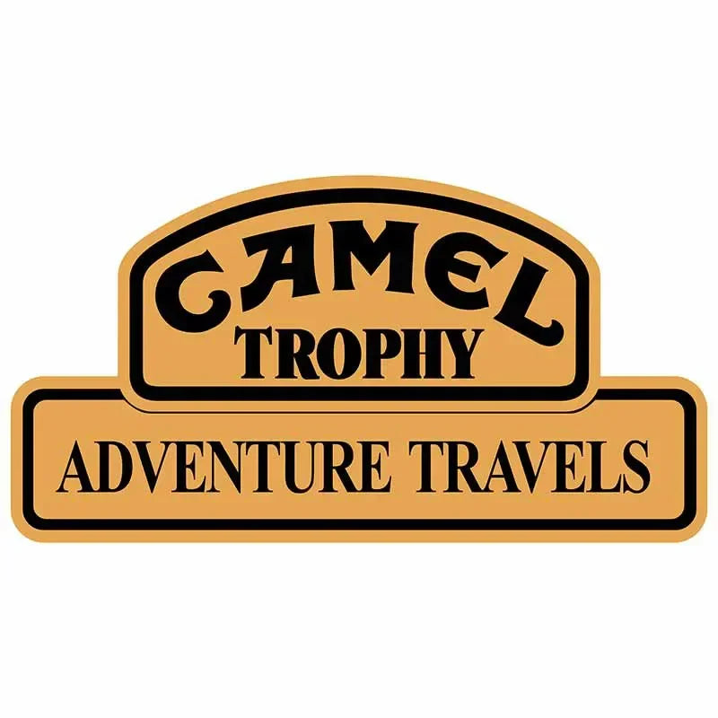 Camel Trophy Racing Helmet Sticker, Waterproof, UV Proof