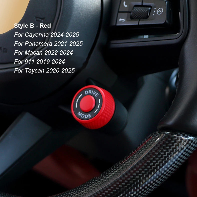 Multicolour SC Ejection Knob for Porsche 2016-2025
