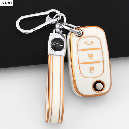 TPU Key Case for Renault, LADA—Durable Fob Cover