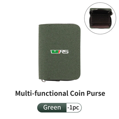 Skoda VRS Coin Card Zip Wallet – Secure Auto Storage Pouch