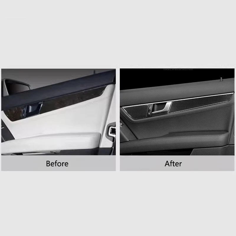 Carbon Fiber Window Trim for Mercedes C-Class W204/C180/C200 – Car Accessories | MotorWorld Marketplace