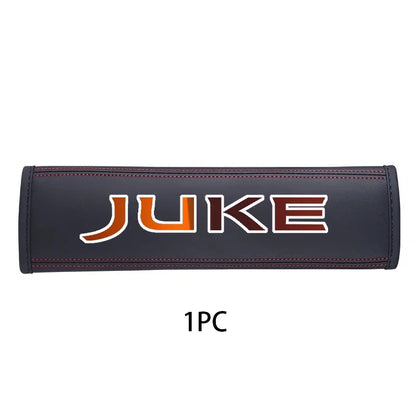 Premium Cowhide Seat Belt Protector Cover for Nissan Juke