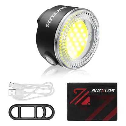 BUCKLOS LED Bike Light Set, Rechargeable COB Front & Rear M1-White-400mAh – Car Accessories | MotorWorld Marketplace