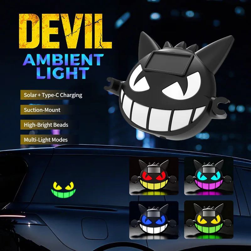 Car Solar Devil’s Eye LED Light – Wireless, Pro Window Mod – Car Accessories | MotorWorld Marketplace