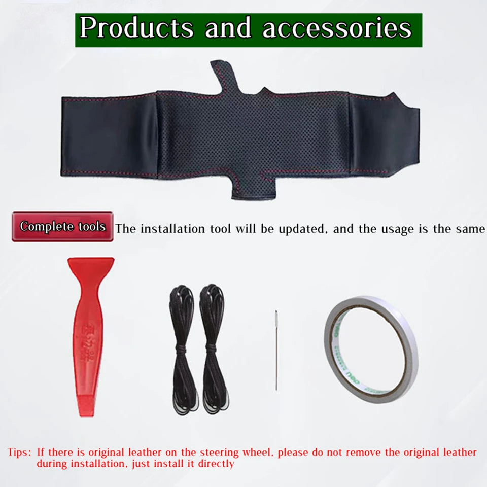 Premium Steering Wheel Cover for Mitsubishi