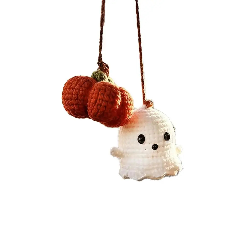 Halloween Crochet Car Pendant | Rearview Mirror Ornament Gift D – Car Accessories | MotorWorld Marketplace