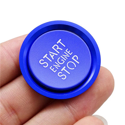 Premium Engine Start Stop Button Ring Cap for Audi, Alloy