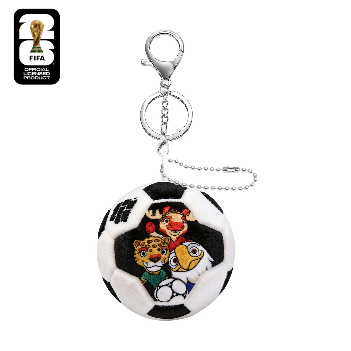 Official Authentic 2026 FIFA World Cup Soccer Ball Plush Keychain, World Cup Soccer Ball Backpack Charm, Rearview Mirror Pendant FWCU69-S – Car Accessories | MotorWorld Marketplace
