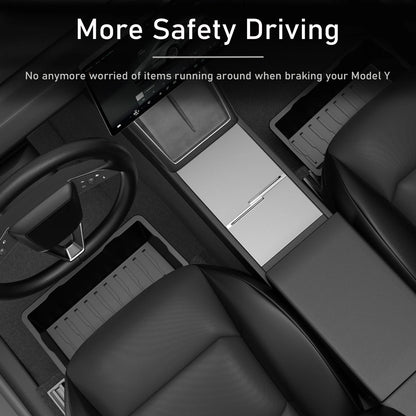 Tesla Model Y Juniper 2025 Under Seat Storage Organizer Box