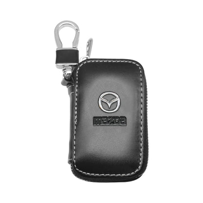 Premium Leather Key Case for Mazda