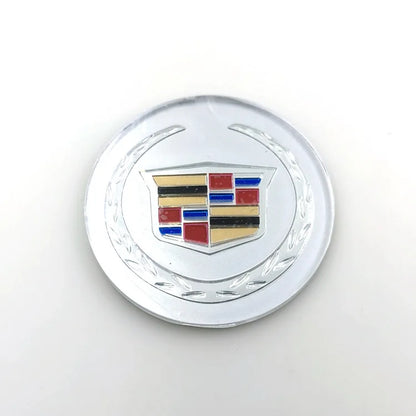 (NOT SOLD TO USA) 4Pcs 60/65MM Cadillac Wheel Center Hub Emblems Stickers – Car Accessories | MotorWorld Marketplace
