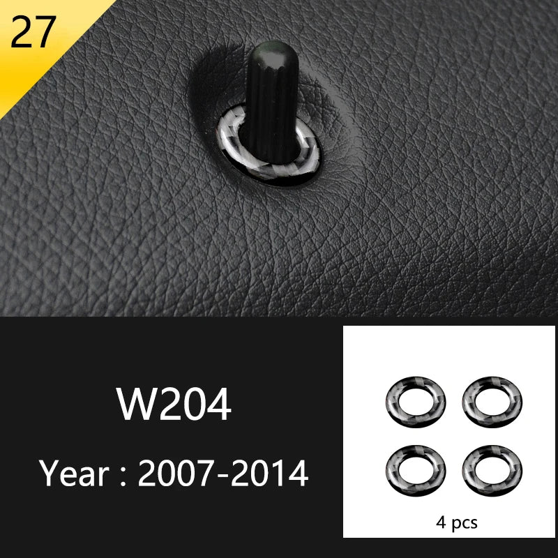 Carbon Fiber Window Trim for Mercedes C-Class W204/C180/C200 Type 27 – Car Accessories | MotorWorld Marketplace