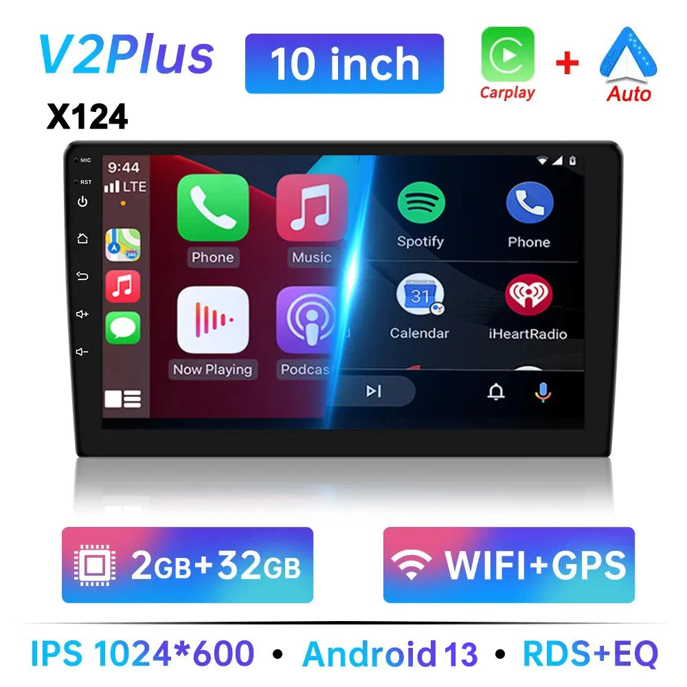 Universal 2 Din Android 13 Car Radio 7/9/10" 64G GPS BT 10-2G 32G CarPlay China Mainland – Car Accessories | MotorWorld Marketplace