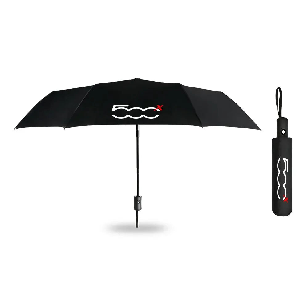Fiat 500/500X/L Auto Windproof Umbrella w/ Logo