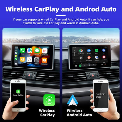 EKIY Mini CarPlay sans fil pour Toyota, Mazda, Nissan et plus encore - iOS15 et Bluetooth