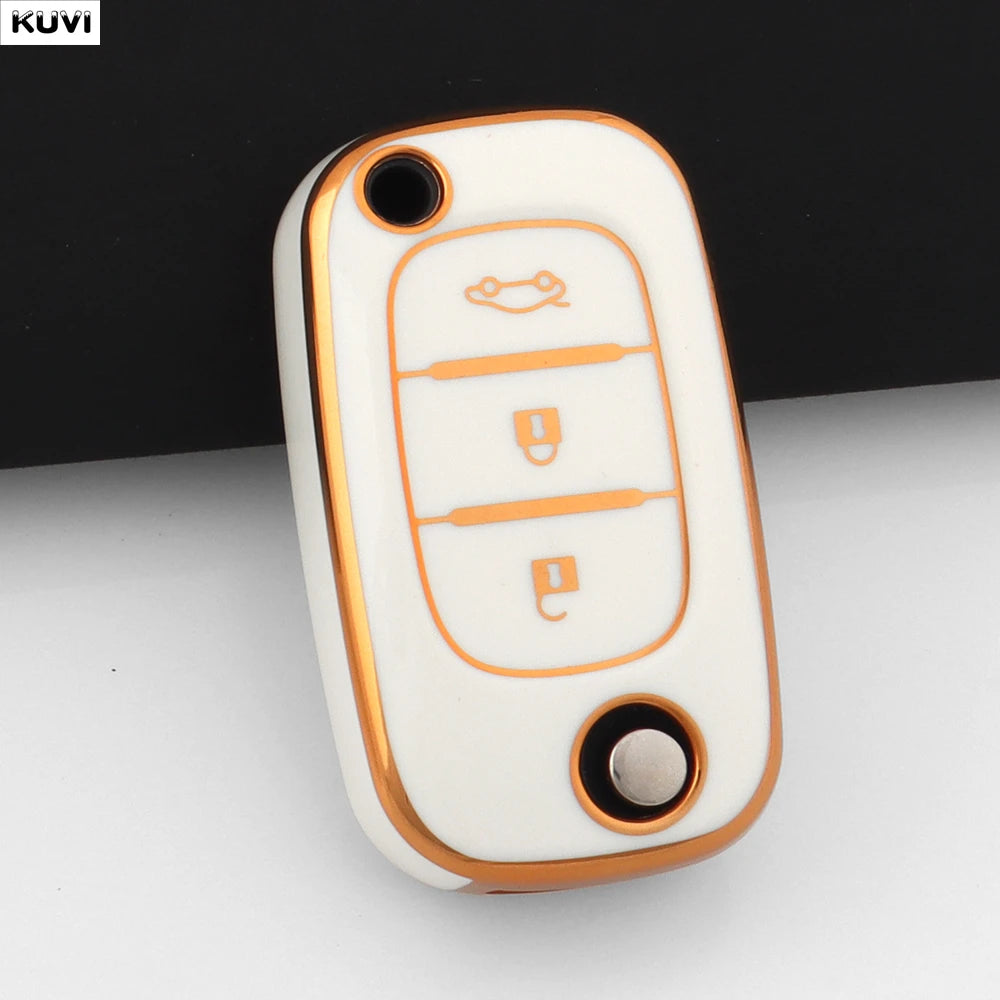 TPU Key Case for Renault, LADA—Durable Fob Cover