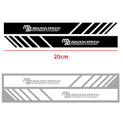 Mazda Emblem Decal – Mirror & Trunk Sticker