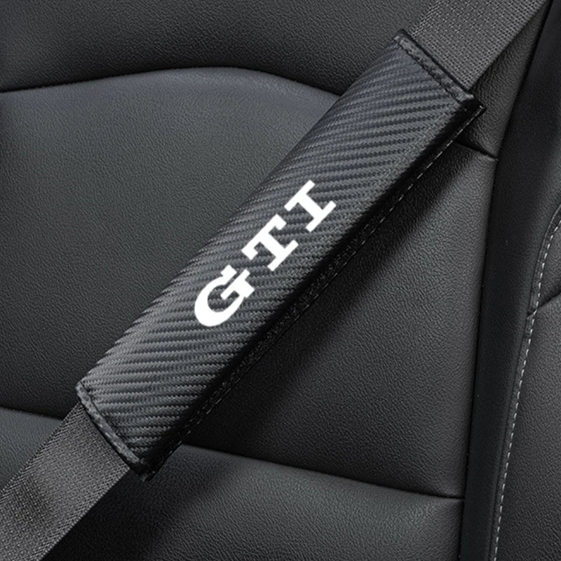 GTI Carbon Fiber Car Seatbelt Shoulder Protector