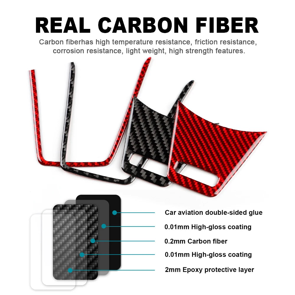 Real Carbon Fiber Steering Wheel Trim for WRX 2022-2024 – Car Accessories | MotorWorld Marketplace