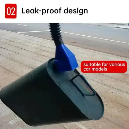 Entonnoir pliable pour carburant et huile avec filtre à pression – Pour voitures et motos