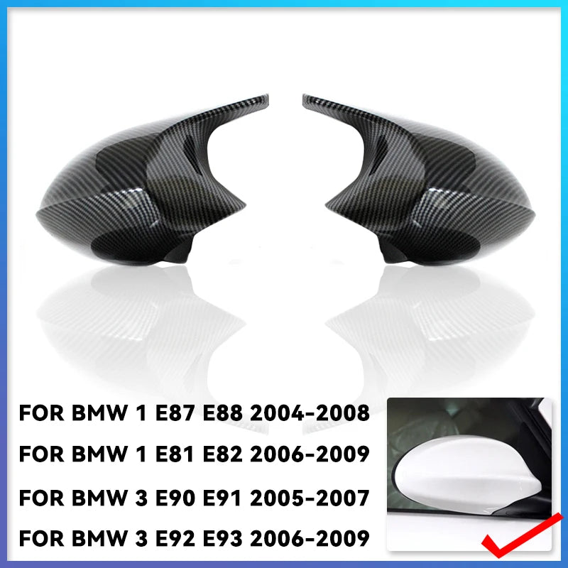 BMW E90-E93 Carbon Fiber M3 Style Rear Mirror Covers Carbon Fiber – Car Accessories | MotorWorld Marketplace