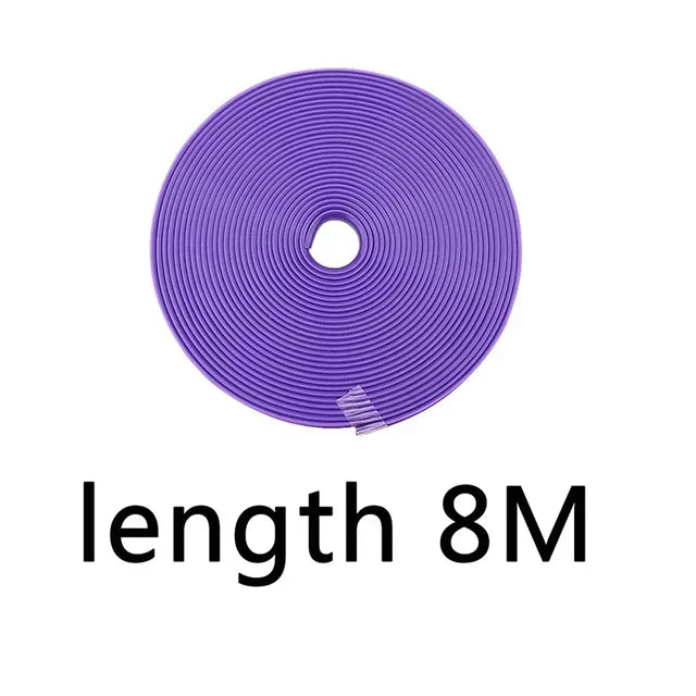 8M Universal Rim Protector Strip – Professional Wheel Edge Guard 8m-purple – Car Accessories | MotorWorld Marketplace
