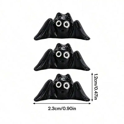 3pcs Bat Car Mirror & Dashboard Decor – Halloween Interior Set – Car Accessories | MotorWorld Marketplace