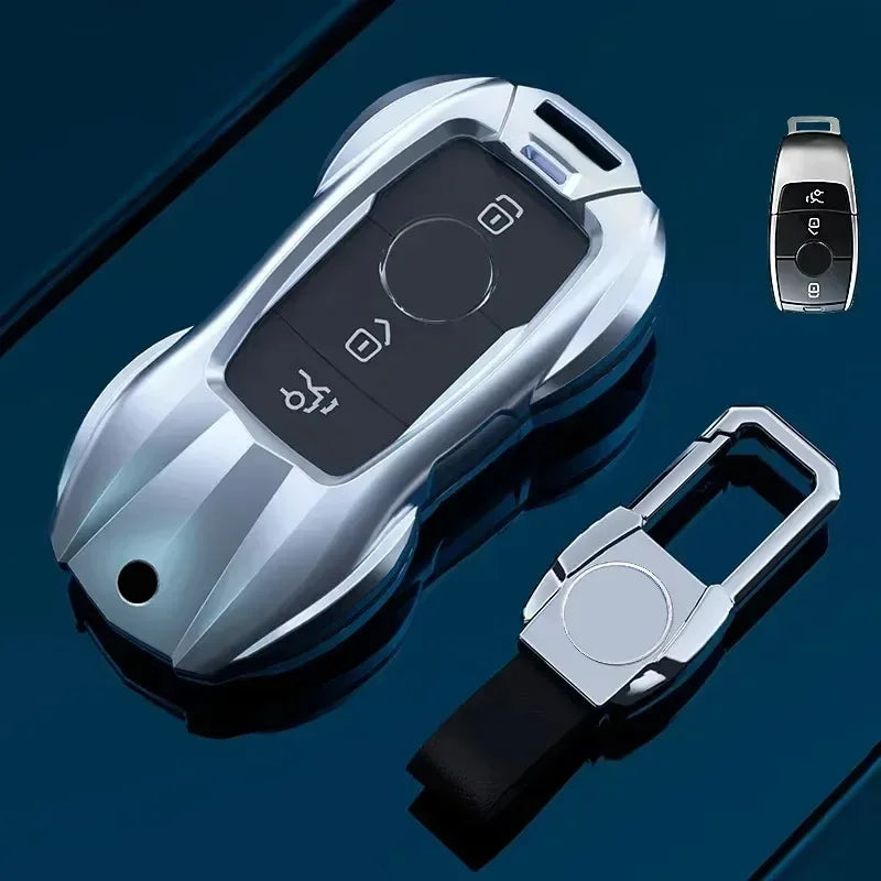Mercedes Benz Key Case Shell Chain for C E S GLC AMG Series (A)SR-Square buckle – Car Accessories | MotorWorld Marketplace