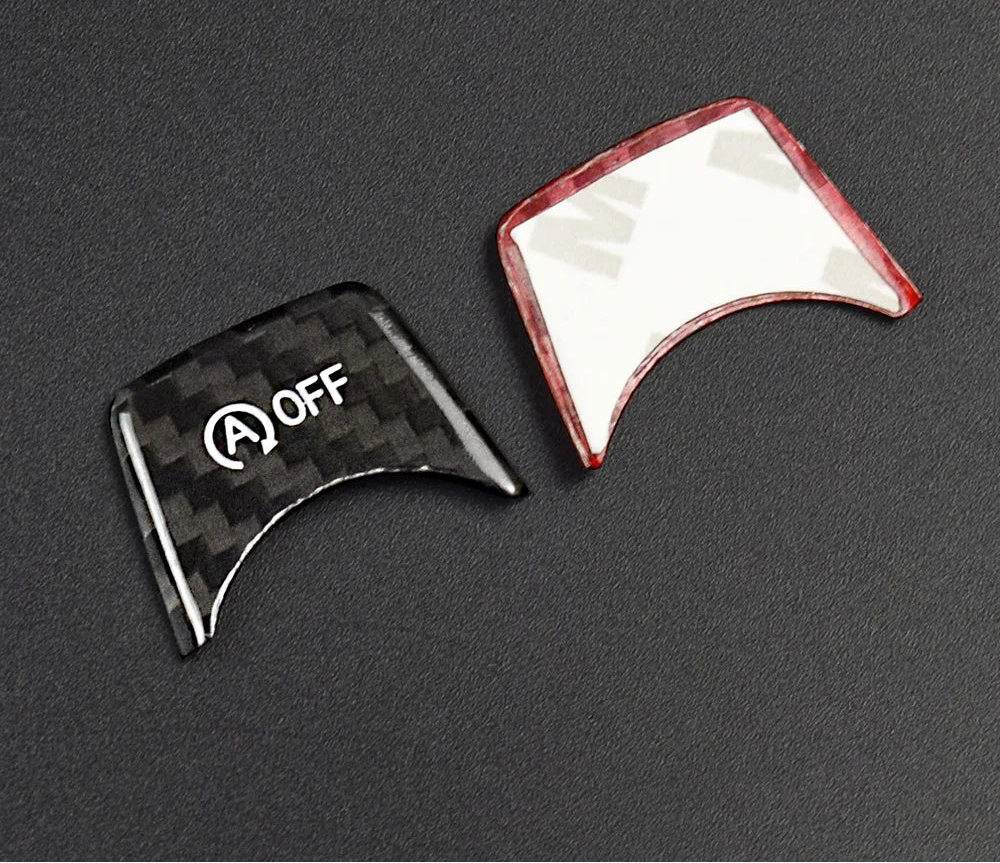 BMW 3/4 Series Carbon Fiber Start Stop Button Trim Sticker – Car Accessories | MotorWorld Marketplace