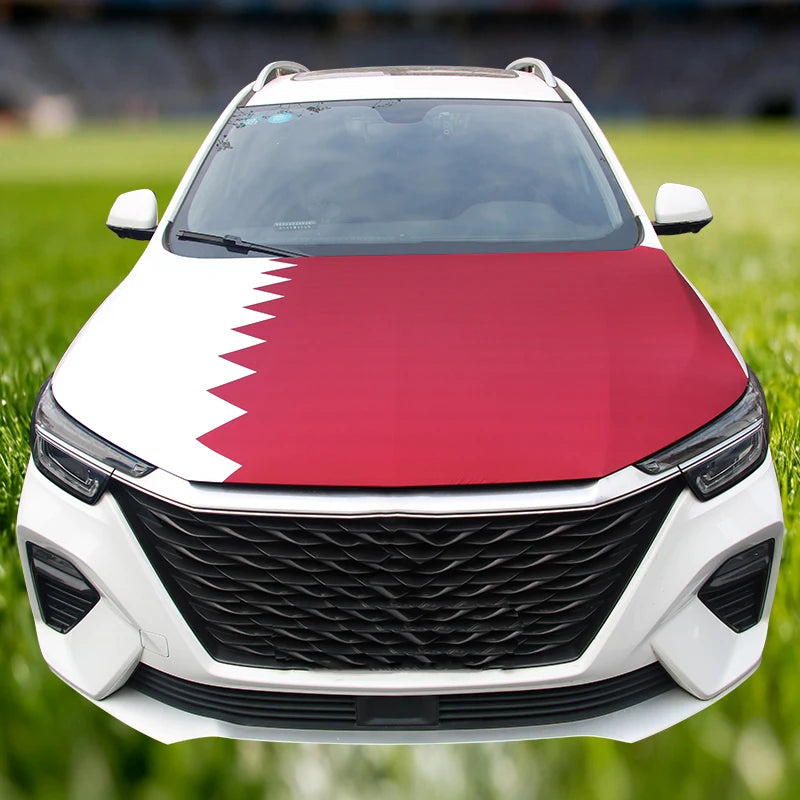 National Flag Car Hood Cover 115x160CM – Custom Engine Wrap