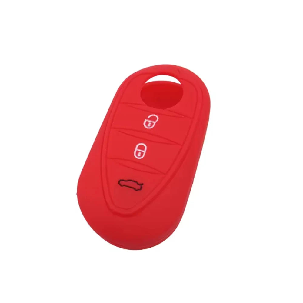 Premium Silicone Key Cover for Alfa Romeo Giulietta/Mito/4C Red – Car Accessories | MotorWorld Marketplace