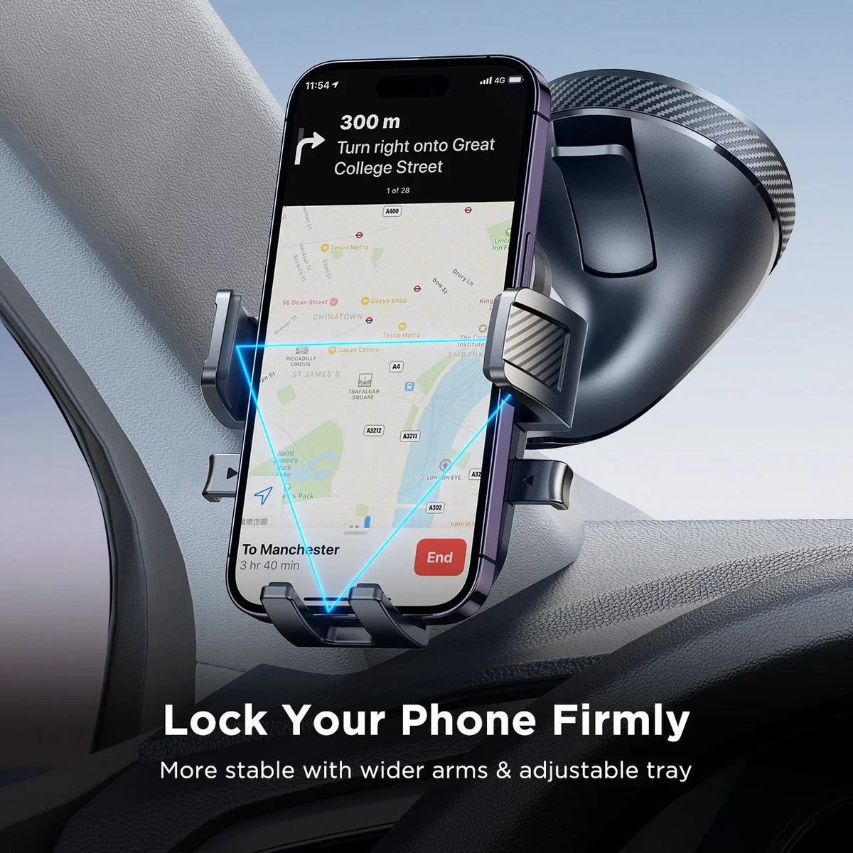 Universal Car Phone Mount – Strong Suction, 360° Pro – Car Accessories | MotorWorld Marketplace