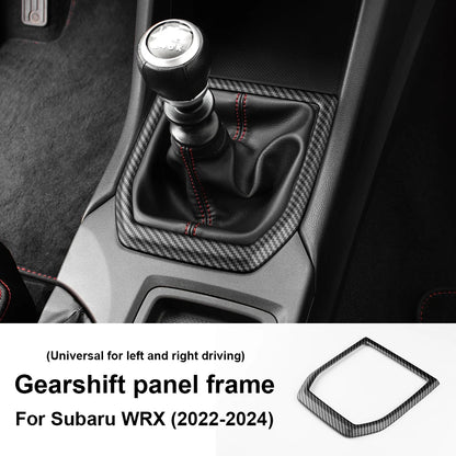 Subaru Impreza WRX STI 2022-2024 Carbon Gear Shift Panel Cover Trim Matte Carbon – Car Accessories | MotorWorld Marketplace