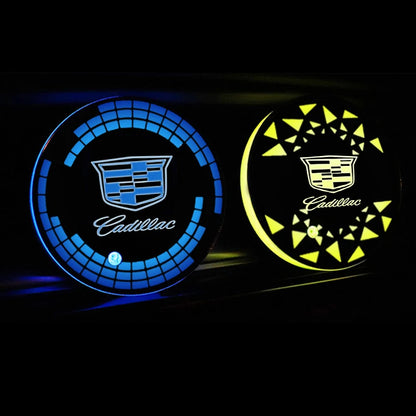 (NOT SOLD TO USA) LED Smart Coaster Light for Cadillac ATS CT5 XT6 XTS SRX – Car Accessories | MotorWorld Marketplace