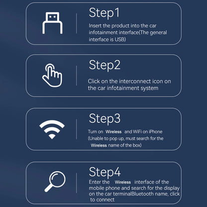 Wireless CarPlay & Android Auto Adapter USB Plug&Play OEM