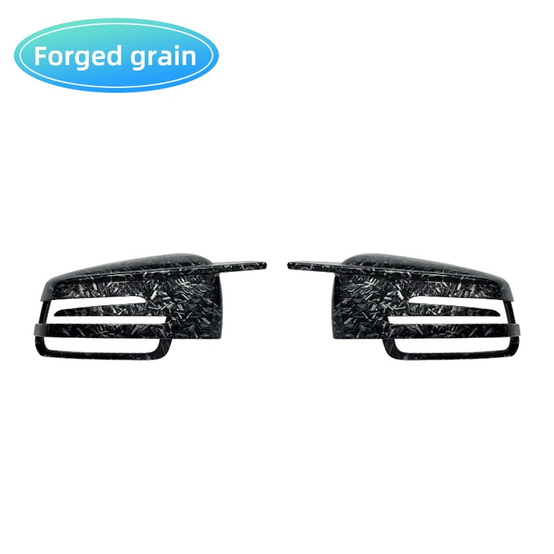 Mercedes Black Mirror Cap Cover Replacement Forged Carbon Look – Car Accessories | MotorWorld Marketplace