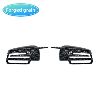Mercedes Black Mirror Cap Cover Replacement Forged Carbon Look – Car Accessories | MotorWorld Marketplace