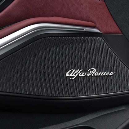 3D Speaker Badge Decal for Alfa Romeo Giulia Stelvio GT