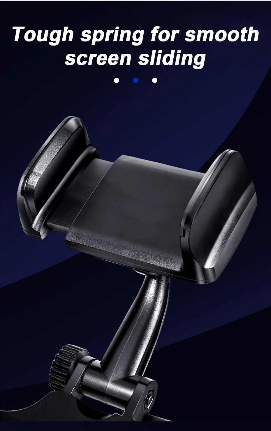 Support de téléphone pour rétroviseur SEAMETAL — Montage stable à 360°