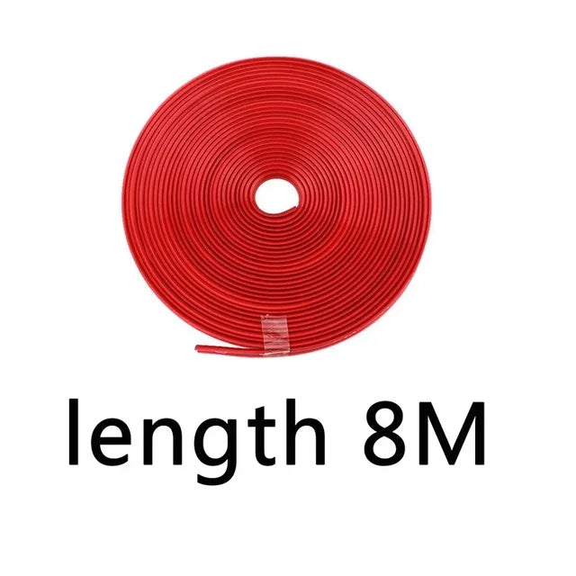 8M Universal Rim Protector Strip – Professional Wheel Edge Guard 8m-red – Car Accessories | MotorWorld Marketplace