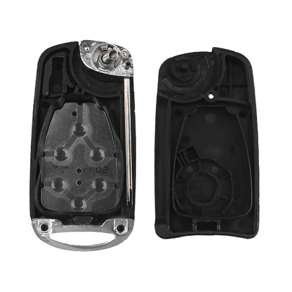 Coque de clé à rabat KEYYOU à 2 boutons pour Chrysler Jeep Dodge