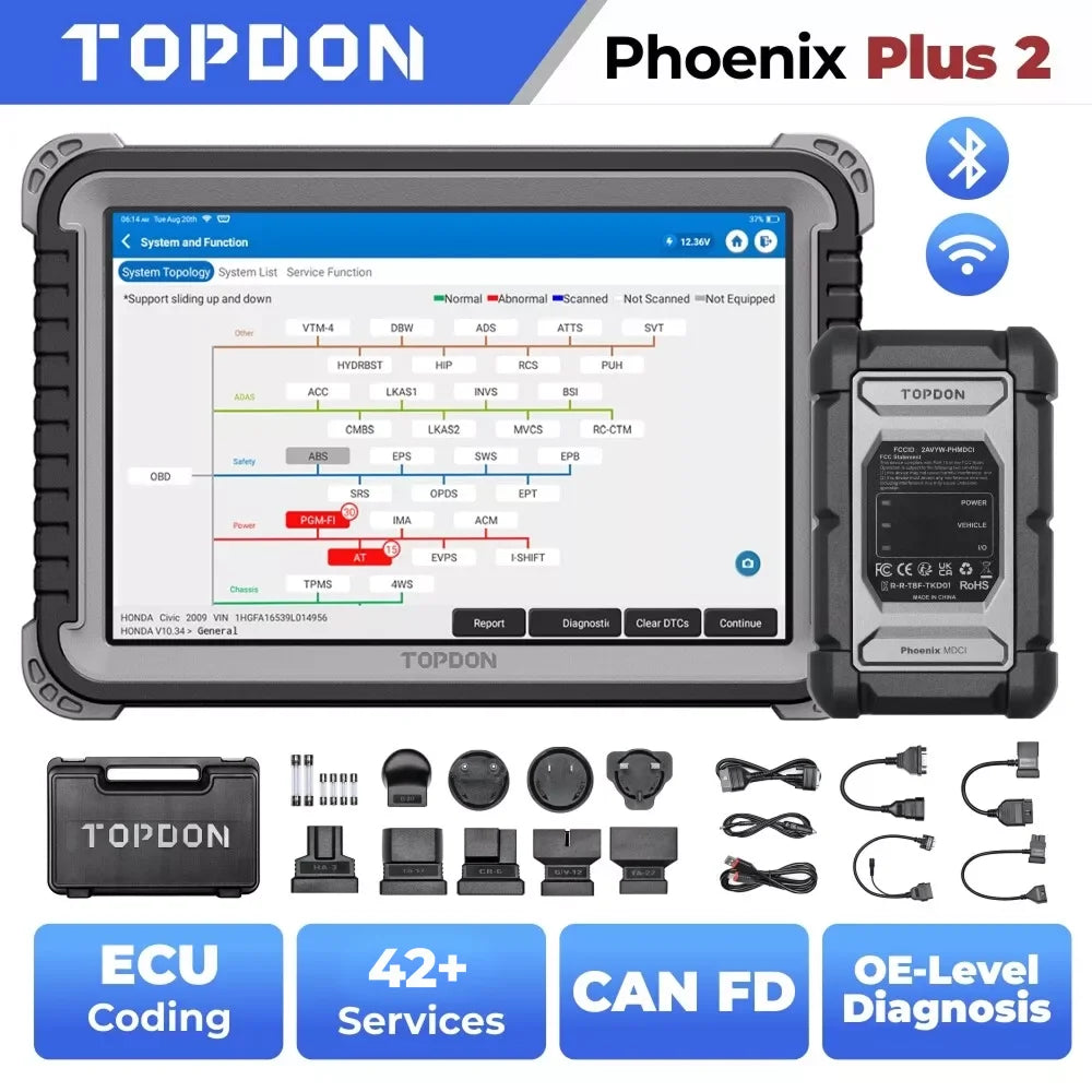 Phoenix Plus 2 Pro OBD2 Scanner ECU Coding VAG Phoenix plus 2 – Car Accessories | MotorWorld Marketplace