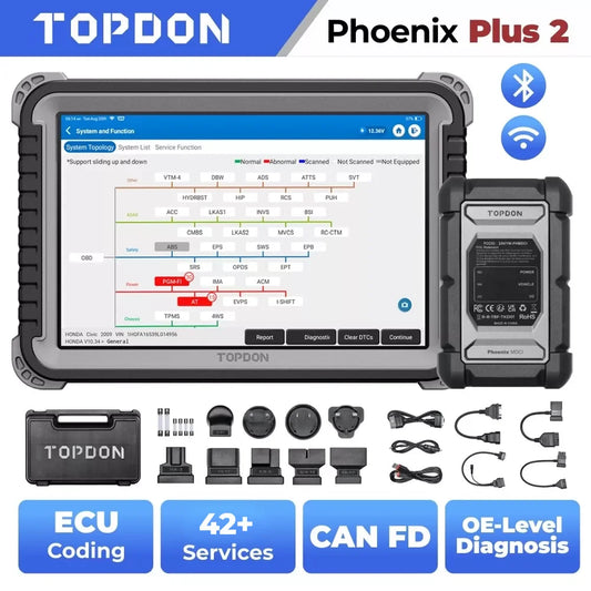 Phoenix Plus 2 Pro OBD2 Scanner ECU Coding VAG Phoenix plus 2 – Car Accessories | MotorWorld Marketplace