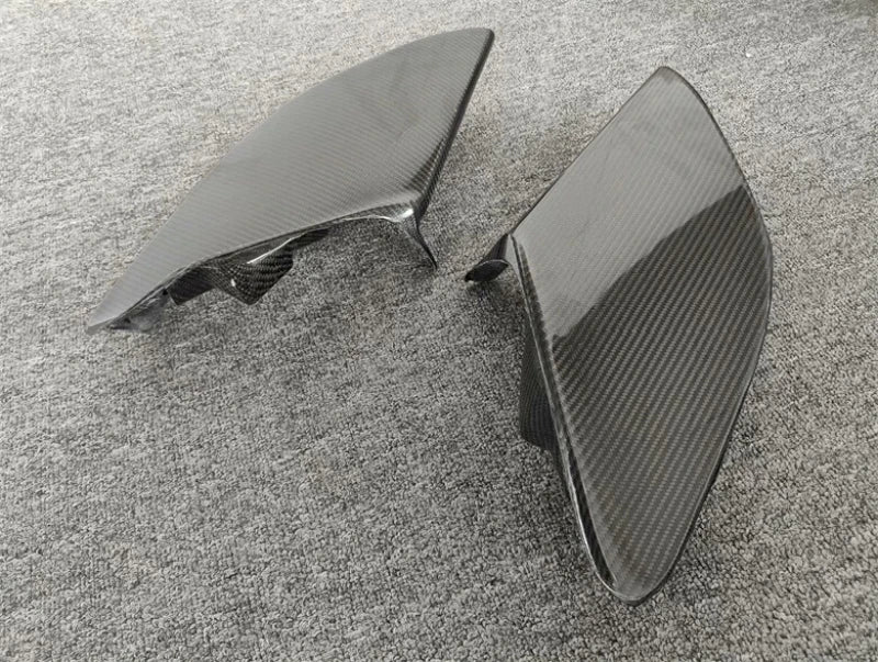 (NOT SOLD TO USA) Real Dry Carbon Fiber Side Splitters for Ferrari 488 GTB Carbon Fiber – Car Accessories | MotorWorld Marketplace