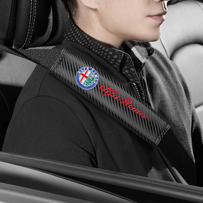 Leather Seat Belt Cover for Alfa Romeo