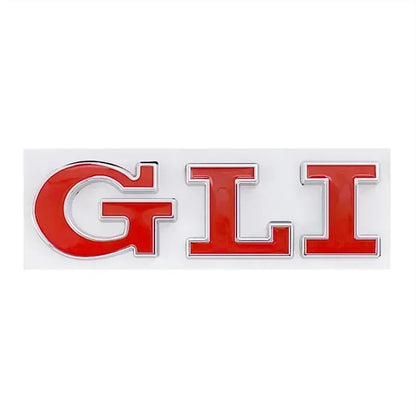 3D Metal GLI Emblem Badge for VW Jetta MK2-MK8